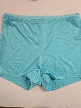 Vassarette Light Blue Stretch Boyshort Panties